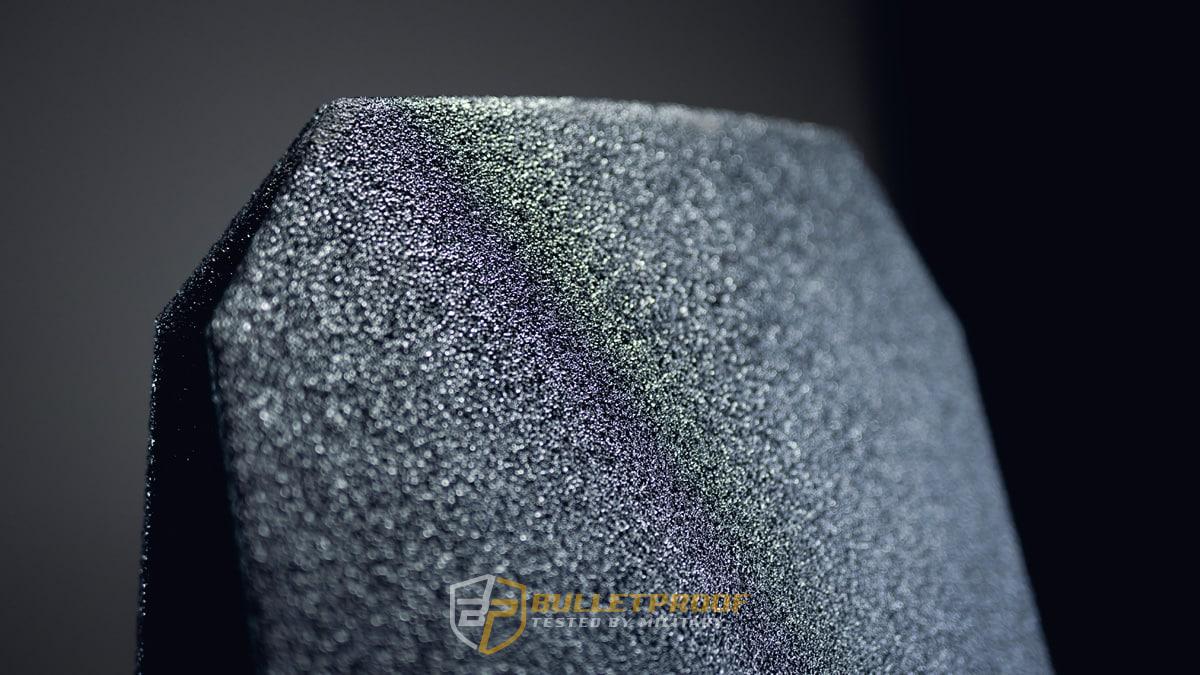 Armor plate detail, ballistic bulletproof plate