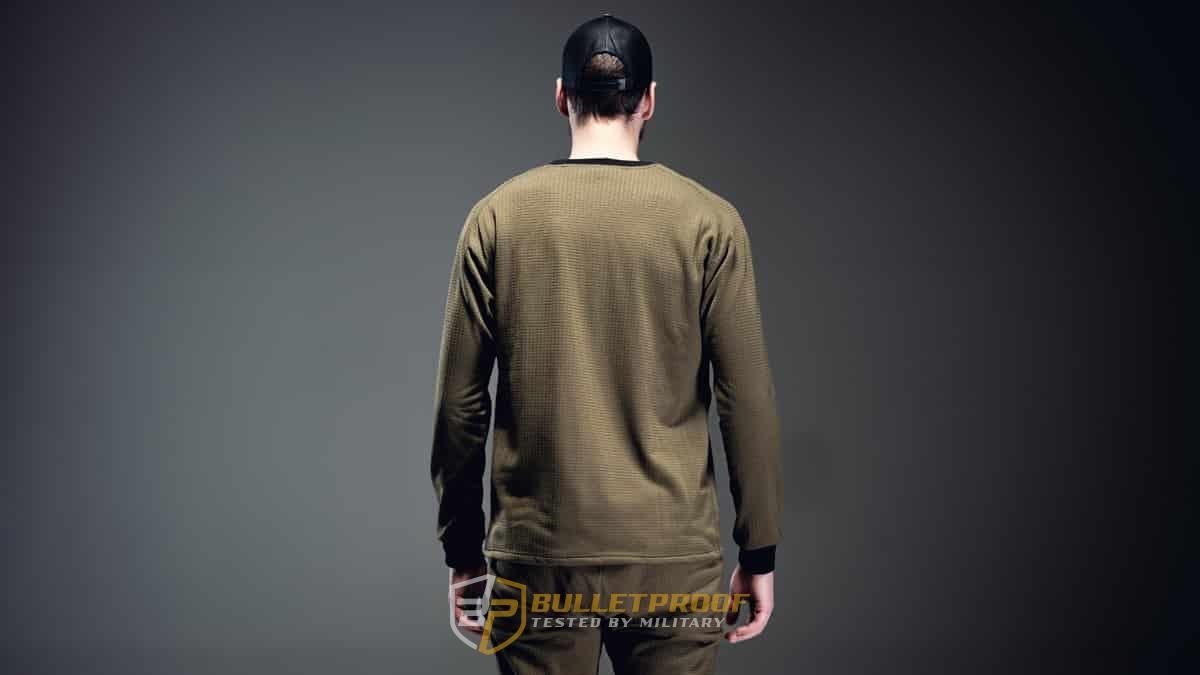 Thermal wear sweater back view