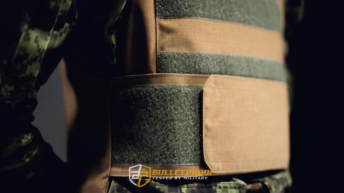 bulletproof vest brown front 3 Bulletproof vest brown, body armor. Military products